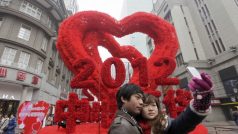 Svatý Valentýn; srdce; láska; vztahy; Čína